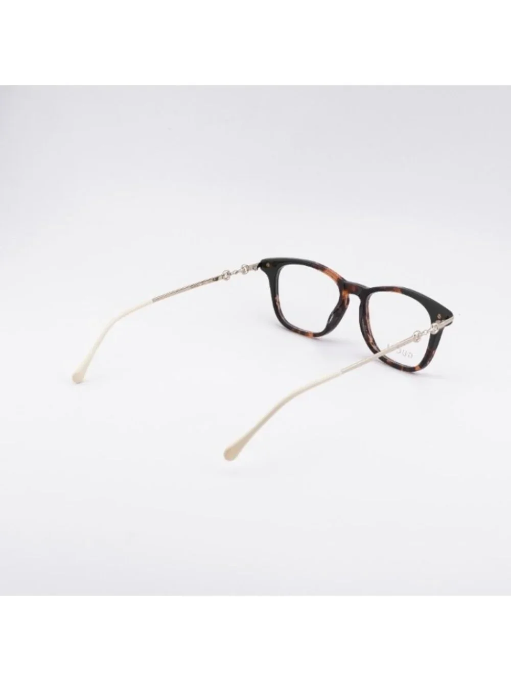 Gucci GG0919O 003 Eyeglasses Havana/Gold 50mm Square Frame
